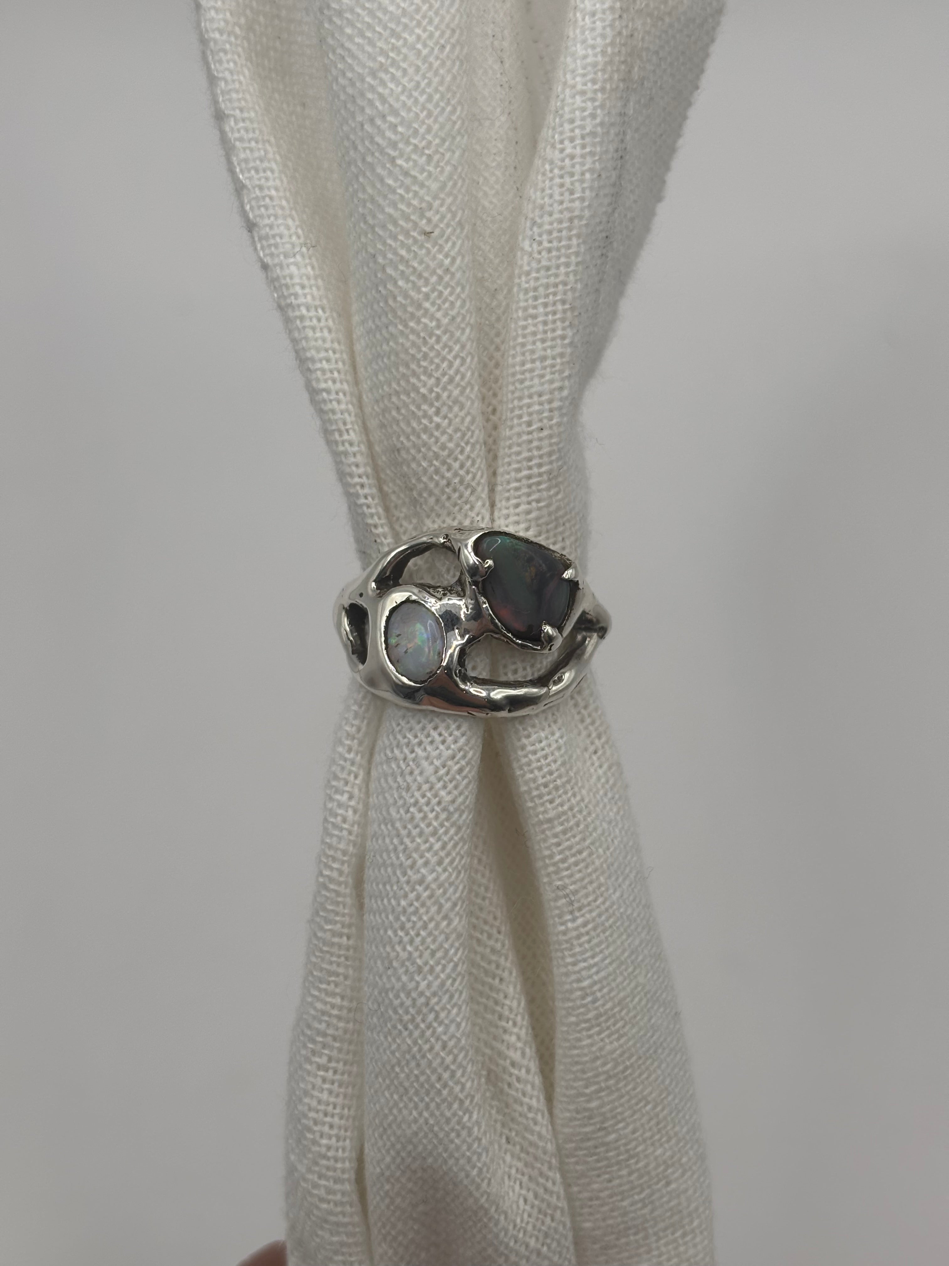 Organic Opal Ring