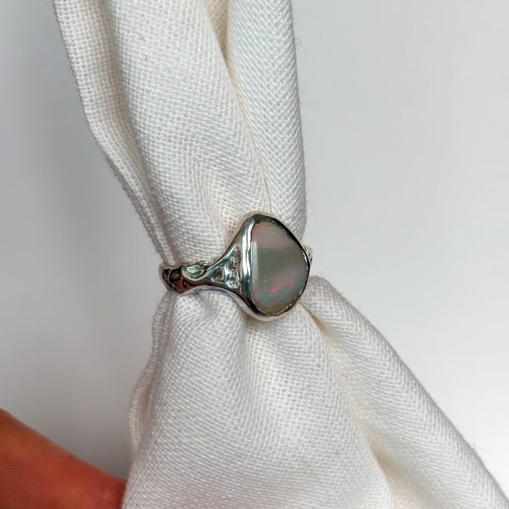 Organic Opal Ring