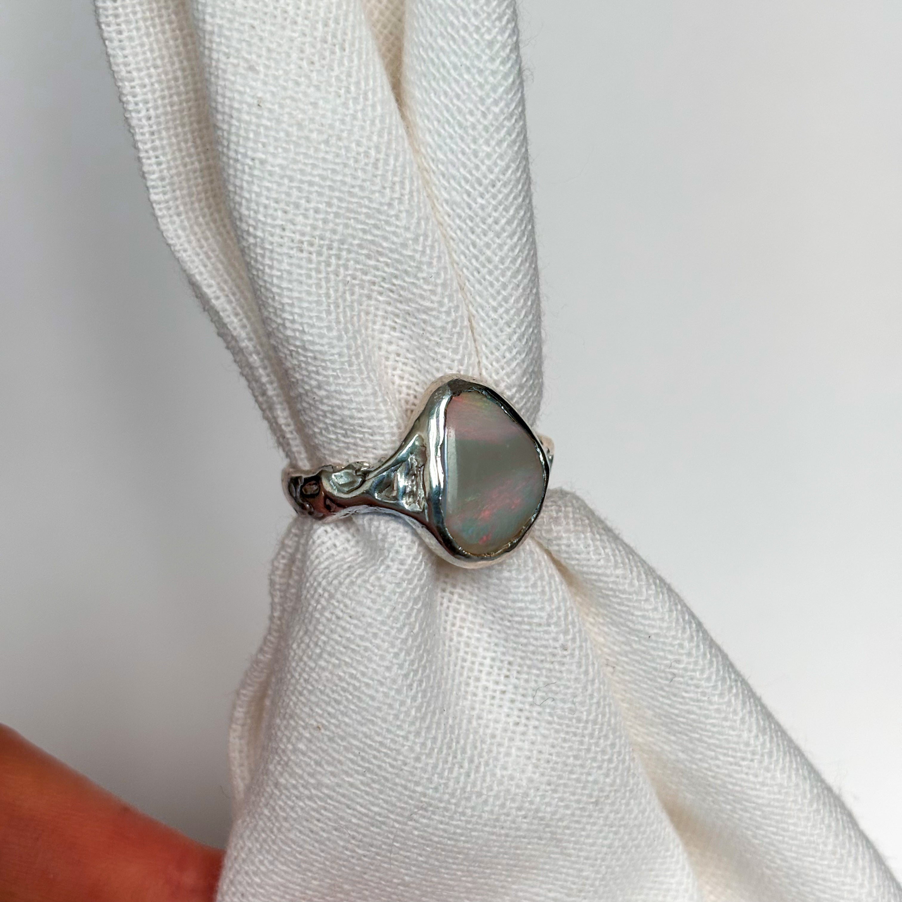 Organic Opal Ring